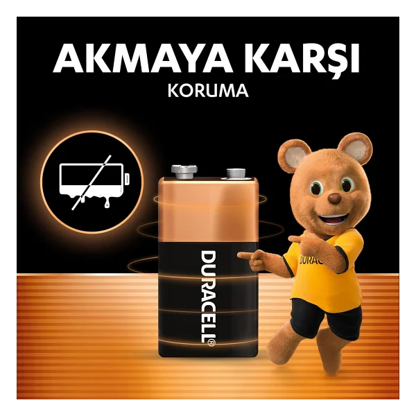Duracell 6lr61/Mn1604 9v Alkalin Pil - Görsel 4
