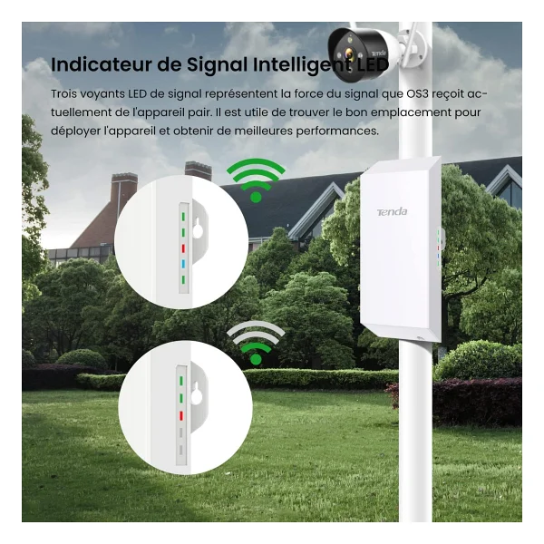 Tenda Os3 867 Mbps Dış Ortam 2'li Access Point - Görsel 8