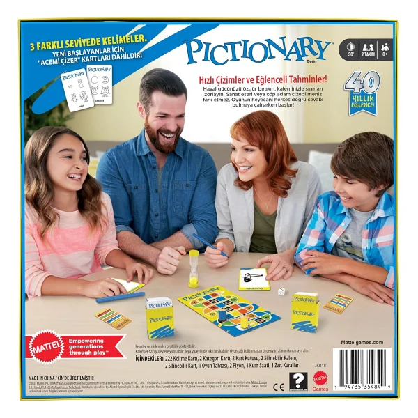 Mattel Pictionary Jkr18 - Görsel 6