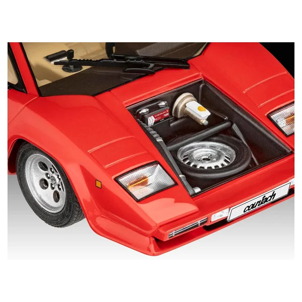Revell 1:24 Lamborghini Countach Lp500s 07730 Maket Kiti - Görsel 3