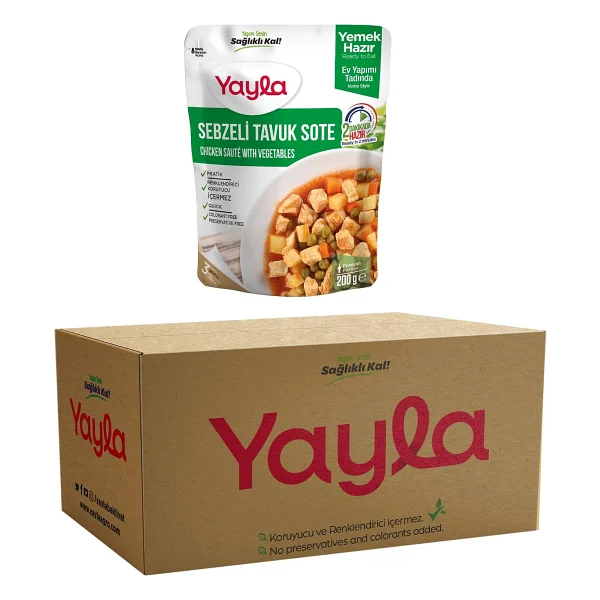 Yayla Sebzeli Tavuk Sote 200 Gr - Görsel 6