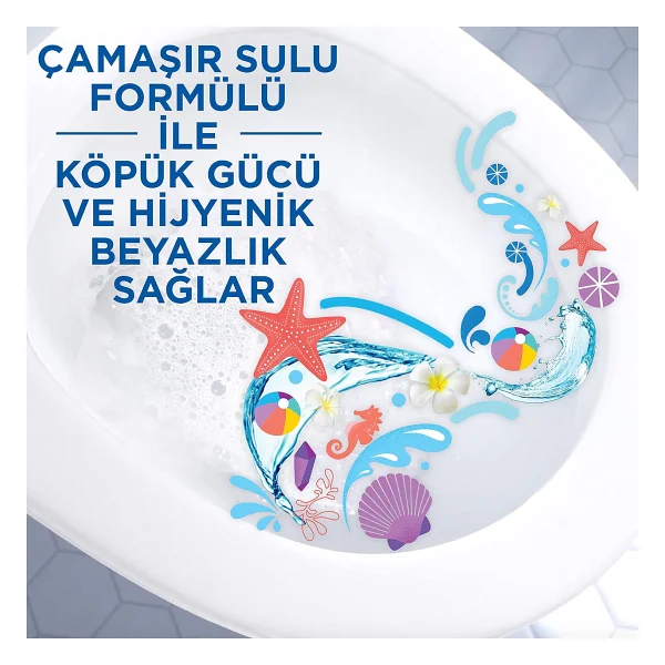 Mr Muscle Marine Kokulu Çamaşır suyu Katkılı Tuvalet Temizleyici 750 mL - Görsel 5