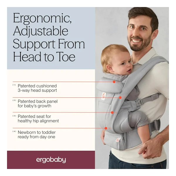 Ergobaby Omni Deluxe Cotton Kanguru - Görsel 3