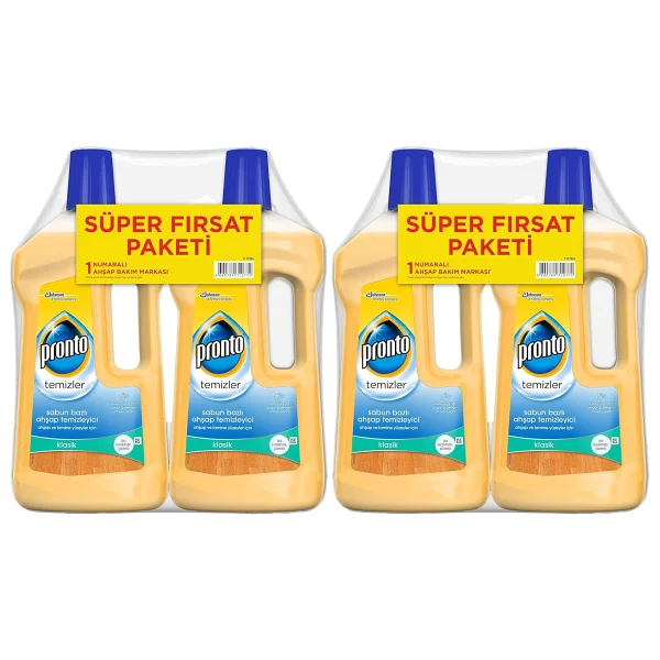 Pronto Sabun Bazlı Ahşap Temizleyici Klasik (1 x 2500 mL) - Görsel 8