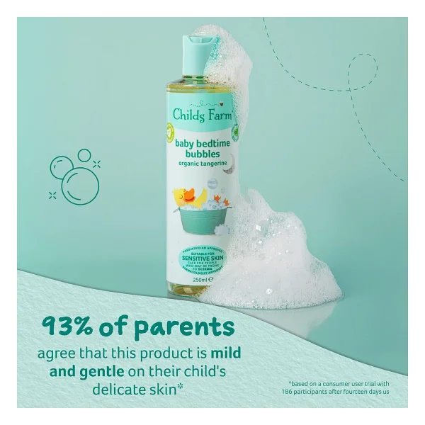 Childs Farm Organik Mandalina Özlü Bebek Banyo Köpüğü 250 ml - Görsel 3