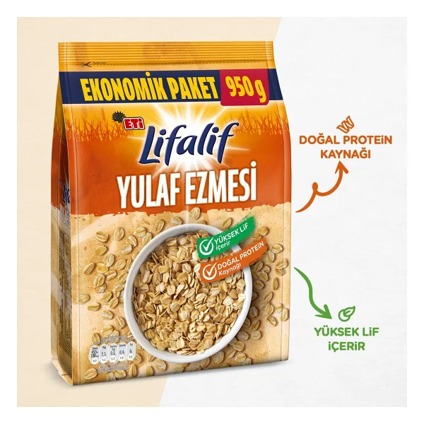 Eti Lifalif 950 Gr Yulaf Ezmesi - Görsel 2