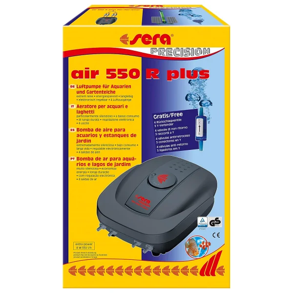Sera Air 550 R Plus Akvaryum Hava Motoru - Görsel 4