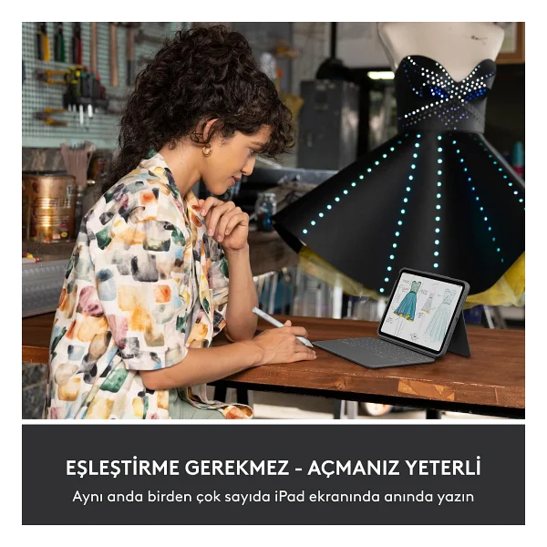 Logitech Crayon USB-C 914-000074 iPad Tablet Kalemi - Görsel 4