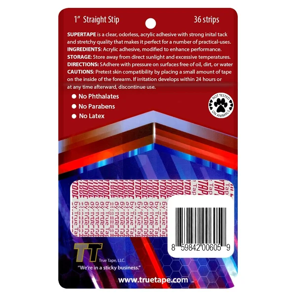 True Tape Supertape Protez Saç Bandı Düz (1'' X 3'' - 2.5cm X 7.5cm) - Görsel 2