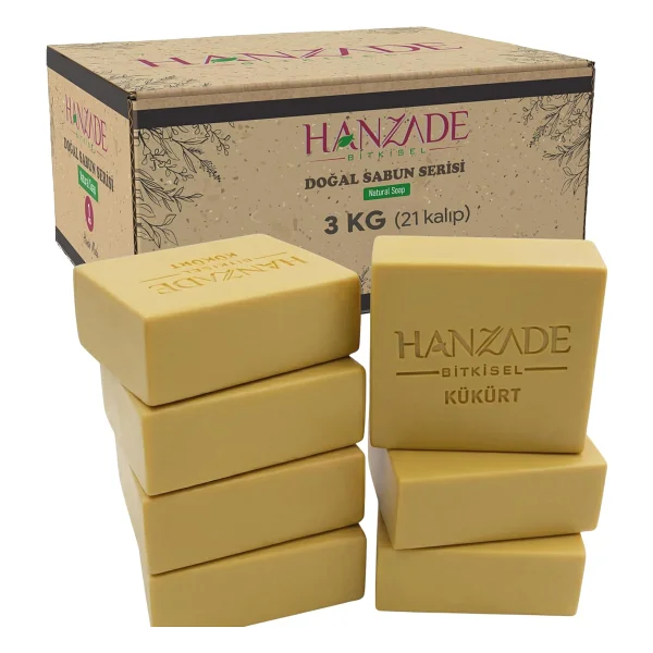 Hanzade Bitkisel Doğal El Yapımı Hatay Zeytinyağlı Sabun 1 Kg - Görsel 10