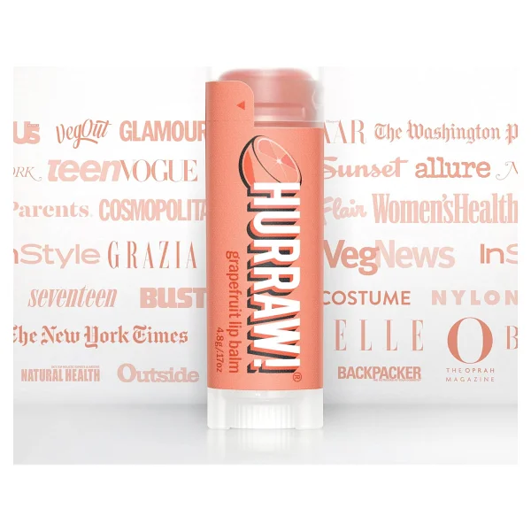 Hurraw Grapefruit Kapha Lip Balm Greyfurt 4,8 Gr - Görsel 8