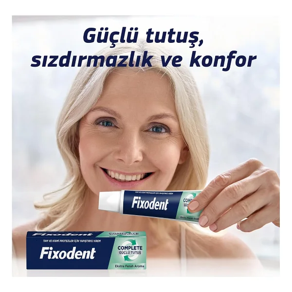 Fixodent Complete Ferah 47 Gr Protez Diş Yapıştırıcı - Görsel 6