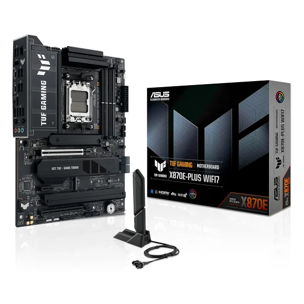 Asus Tuf Gaming X870-Pro Wıfı7 W Neo AMD Am5 DDR5 Atx Anakart - Görsel 7
