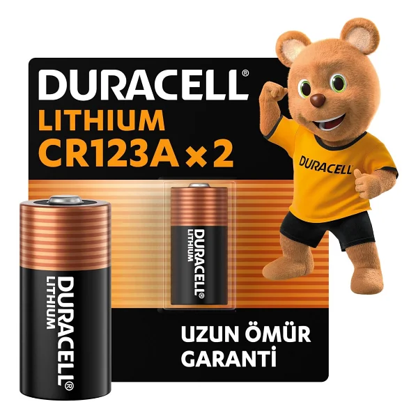 Duracell 123a 3v 2'li Lityum Pil - Görsel 3