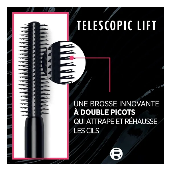 L'oreal Paris Telescopic Lift Waterproof Siyah Maskara - Görsel 9