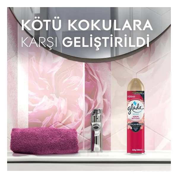Glade Aerosol Aşkın Büyüsü 300 Ml Oda Kokusu - Görsel 6