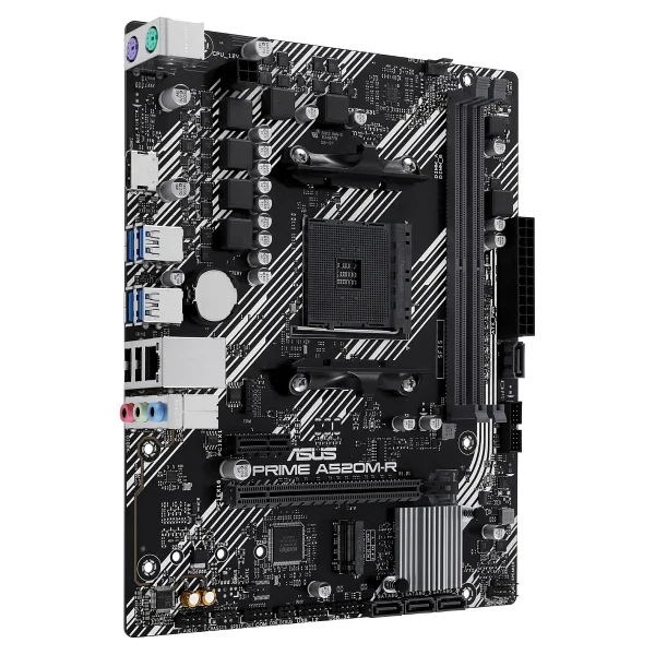 Asus Prime A520M-R 2xDDR4 HDMI 1xM2 AM4 Anakart - Görsel 7