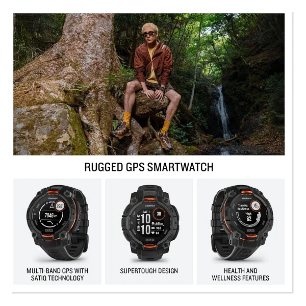 Garmin Instinct 3 45mm Solar Akıllı Saat - Görsel 2