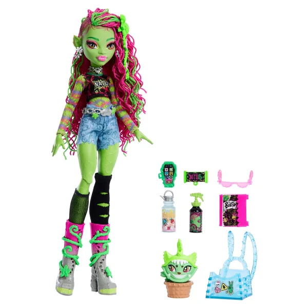 Monster High Acayip Havalı Arkadaşlar Venus Mcflytrap Hrp81 - Görsel 7