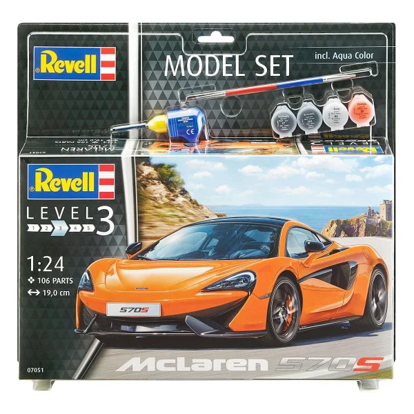 Revell 1:24 McLaren 570S 07051 Maket Seti - Görsel 2