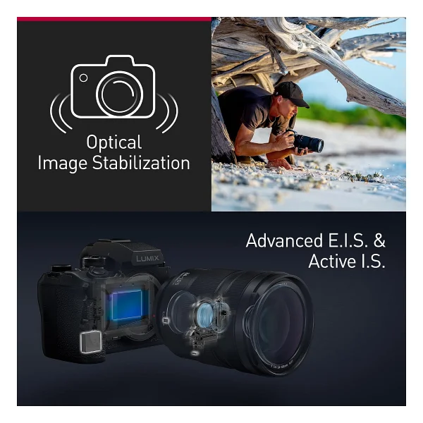 Panasonic Lumix S DC-S1R II Body Aynasız Fotoğraf Makinesi - Görsel 7