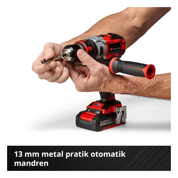 Einhell Te-CD 18 Li-İ Bl Çift Akülü 2 Ah Darbeli Matkap - Görsel 7