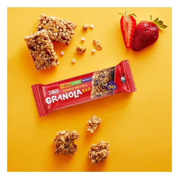 Züber Granola Bar 15x25 Gr - Görsel 4