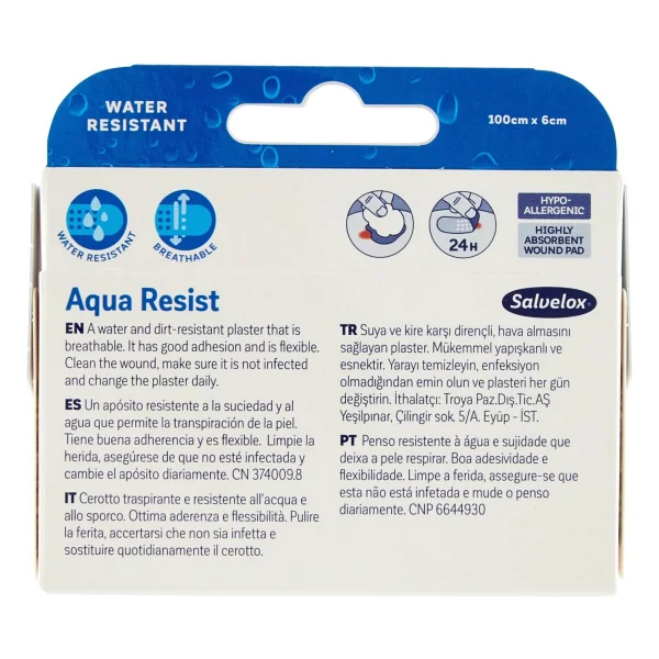 Salvelox Aqua Resist 100cm Ekonomik Su Geçirmez Yara Bandı - Görsel 3