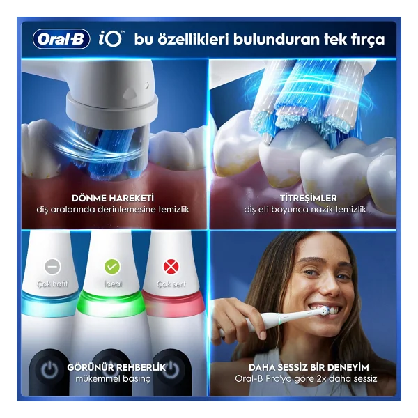 Oral-B iO 3 Şarjlı Diş Fırçası - Görsel 4