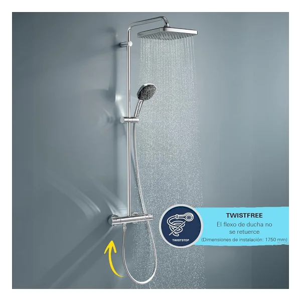 Grohe VitalioFlex Comfort27173002 Krom Duş Hortumu - Görsel 5