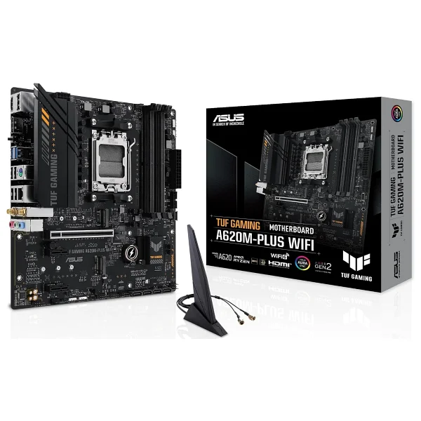 Asus Prime A620M-F Gaming Wi-Fi 2xDDR5 HDMI 1xM2 AM5 Anakart - Görsel 8