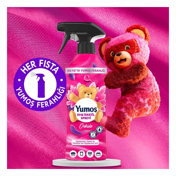 Yumoş Yıkaması Zor Eşyalar İçin Sprey 450 Ml - Görsel 6