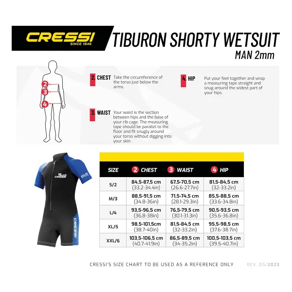 Cressi Tiburon Man Shorty Dalış Elbisesi - Görsel 5