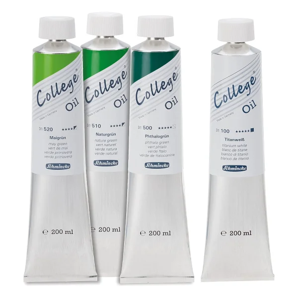 Schmincke College 200 Ml 520 May Green Yağlı Boya - Görsel 2