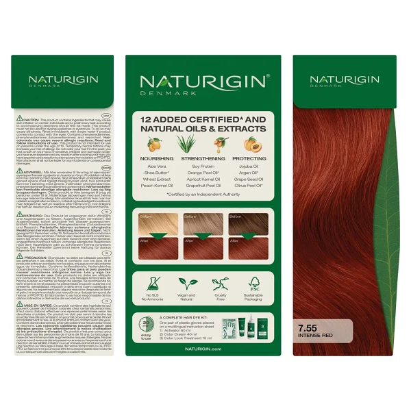 Naturigin Organik İçerikli Kızıl Saç Boyası - Görsel 9