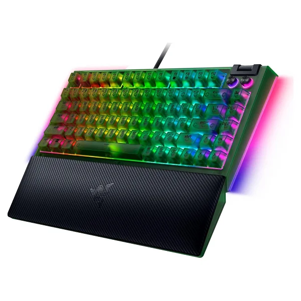 Razer Blackwidow V4 %75 Phantom Edition Us Layout Yeşil RGB Tkl Tactile Switch Kablolu Mekanik Oyuncu Klavyesi - Görsel 9