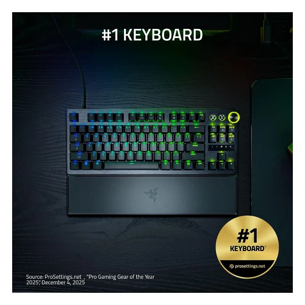 Razer Huntsman V3 Pro 8khz RGB Tkl Analog Optical Switch Kablolu Mekanik Oyuncu Klavyesi - Görsel 2