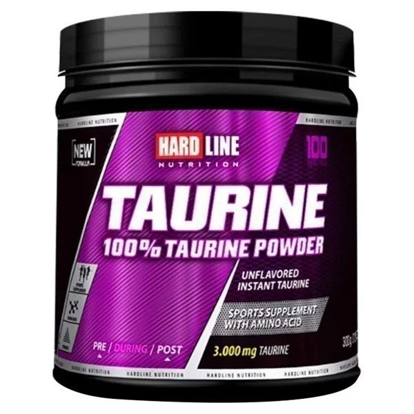 Hardline Nutrition Taurine Powder 300 gr - Görsel 3