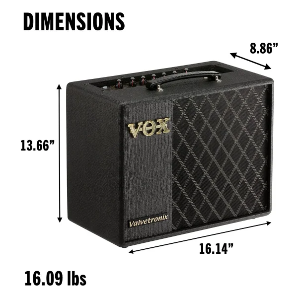 Vox Valvetronix Vt20x 20 W Elektro Gitar Amfisi - Görsel 5