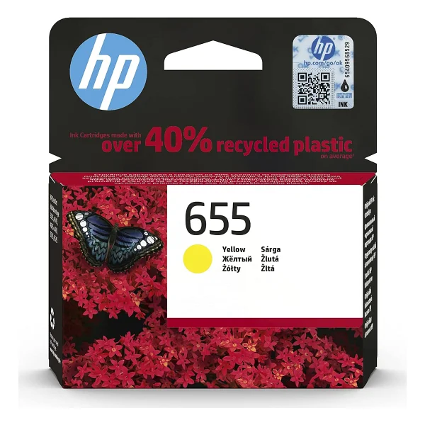 HP 655 CZ112AE Sarı Kartuş - Görsel 2