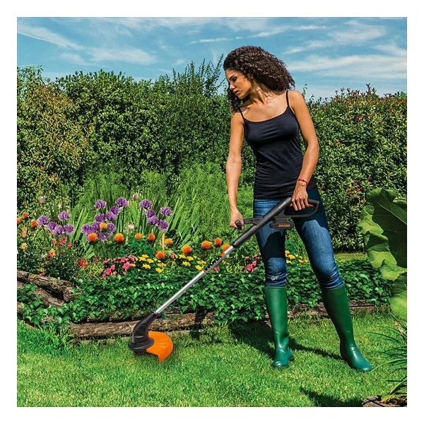 Worx WG927E 40 V Çift Akülü 2 Ah Çim Biçme Makinesi + WG157E.9 Misinalı Kenar Kesme Makinesi - Görsel 6