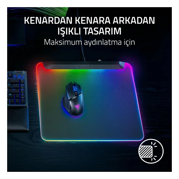 Razer Firefly V2 Pro RGB Mouse Pad - Görsel 3