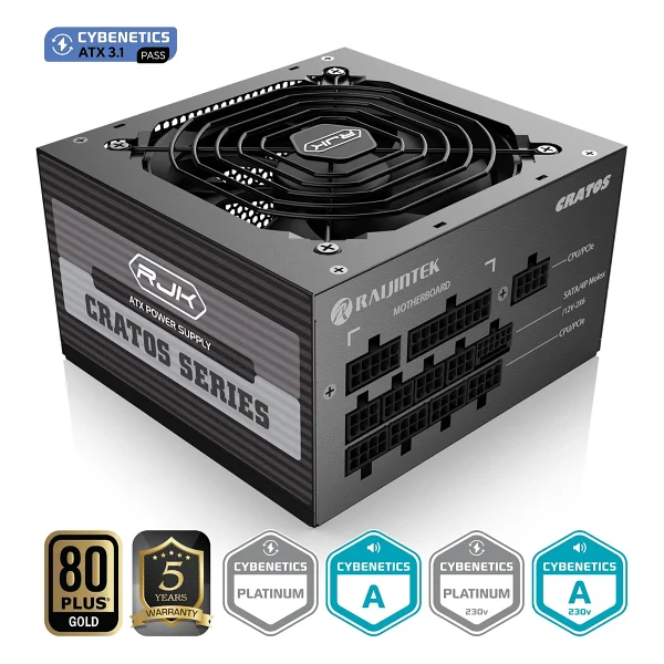 Raijintek Cratos Rj-0r30b00005 Gen5 1000 W Power Supply - Görsel 2