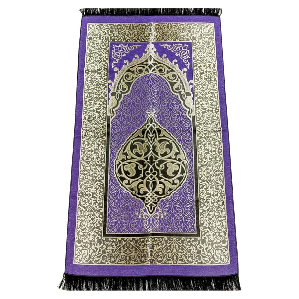 ihvan online Ekonomik Osmanlı Tafta Seccade - 0150 (Bordo) - Görsel 6