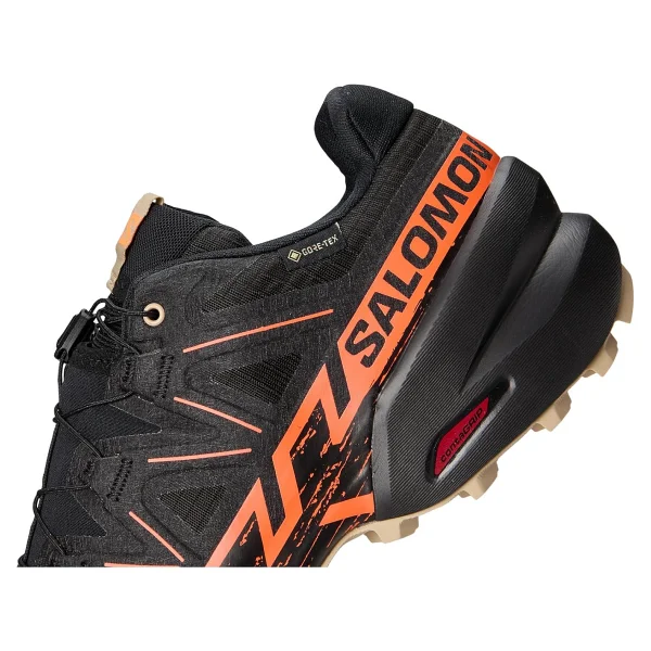 Salomon Speedcross 6 Gore-Tex L47879500 Siyah-Turuncu Erkek Koşu Ayakkabısı - Görsel 6