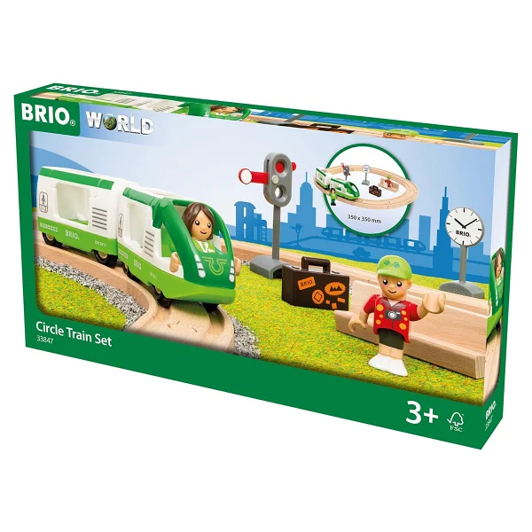 BRIO Tüm Tren Setleri ile uyumlu - Dünya - Çember Tren Seti İçin Çocuk Yaş 3 Yıl ve Yukarı - Görsel 8