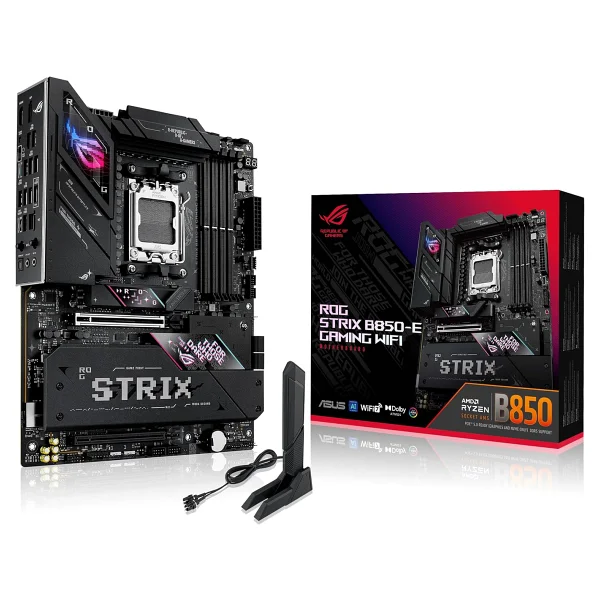 Asus Rog Strix B850-A Gaming Wıfı7 Neo AMD Am5 DDR5 Atx Anakart - Görsel 7