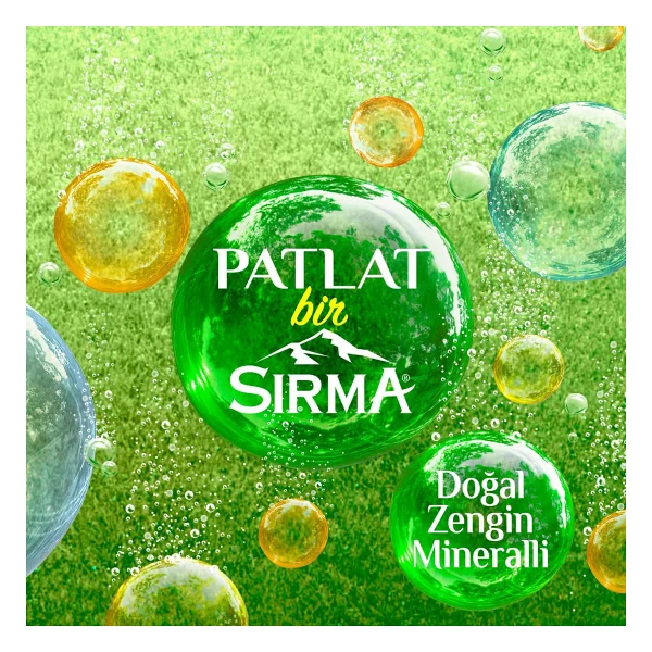 Sırma C Vitaminli Mandalina Aromalı 200 ml 24'lü Paket Maden Suyu - Görsel 4