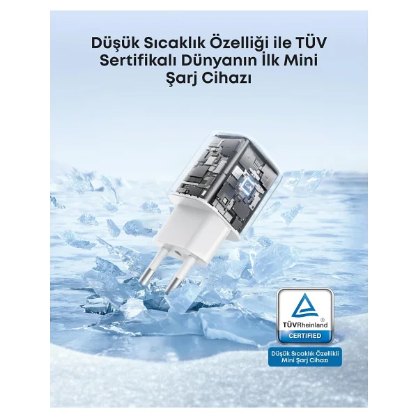 Anker Zolo A2698 30 W Hızlı Şarj Adaptörü - Görsel 3