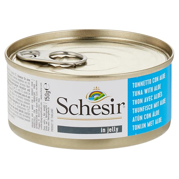 Schesir Dog Jelly Ton Balıklı ve Aloeveralı 150 gr Yavru Köpek Konservesi - Görsel 10